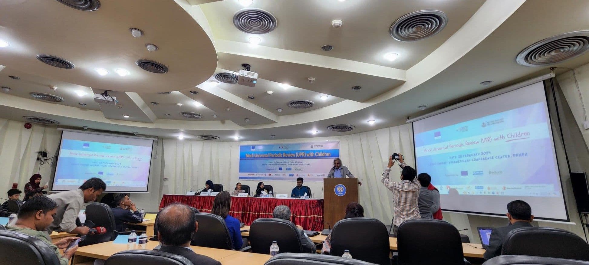 Child Rights Advocacy Coalition Bangladesh (CRAC, B) Organizes “Mock UPR with children” to Empower Child Voices and Foster Government Accountability