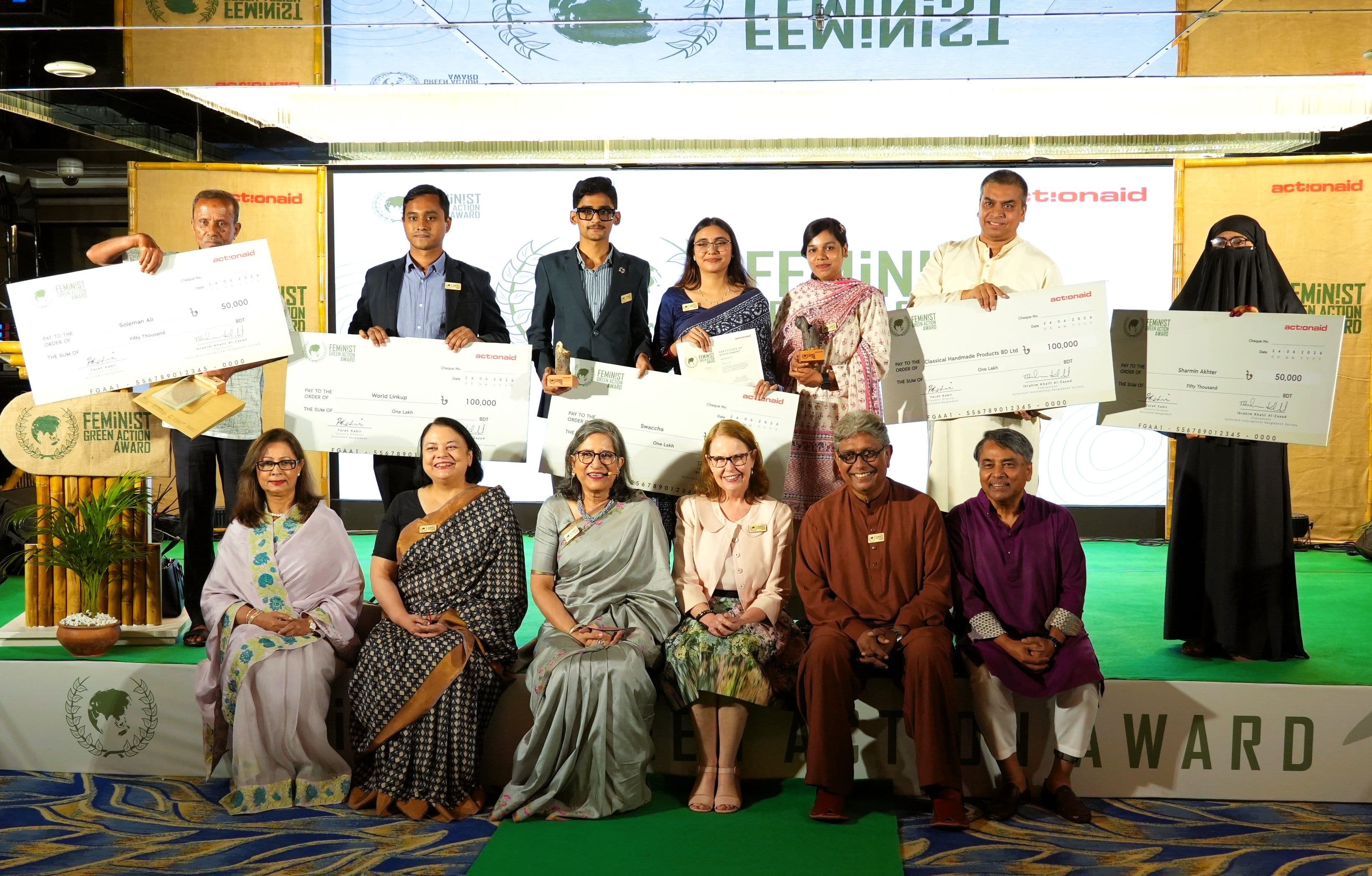 Three Organisations, Two Grassroots Entrepreneurs Honoured with Feminist Green Action Award 2026