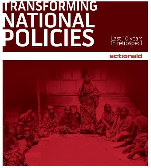 TRANSFORMING NATIONAL POLICIES