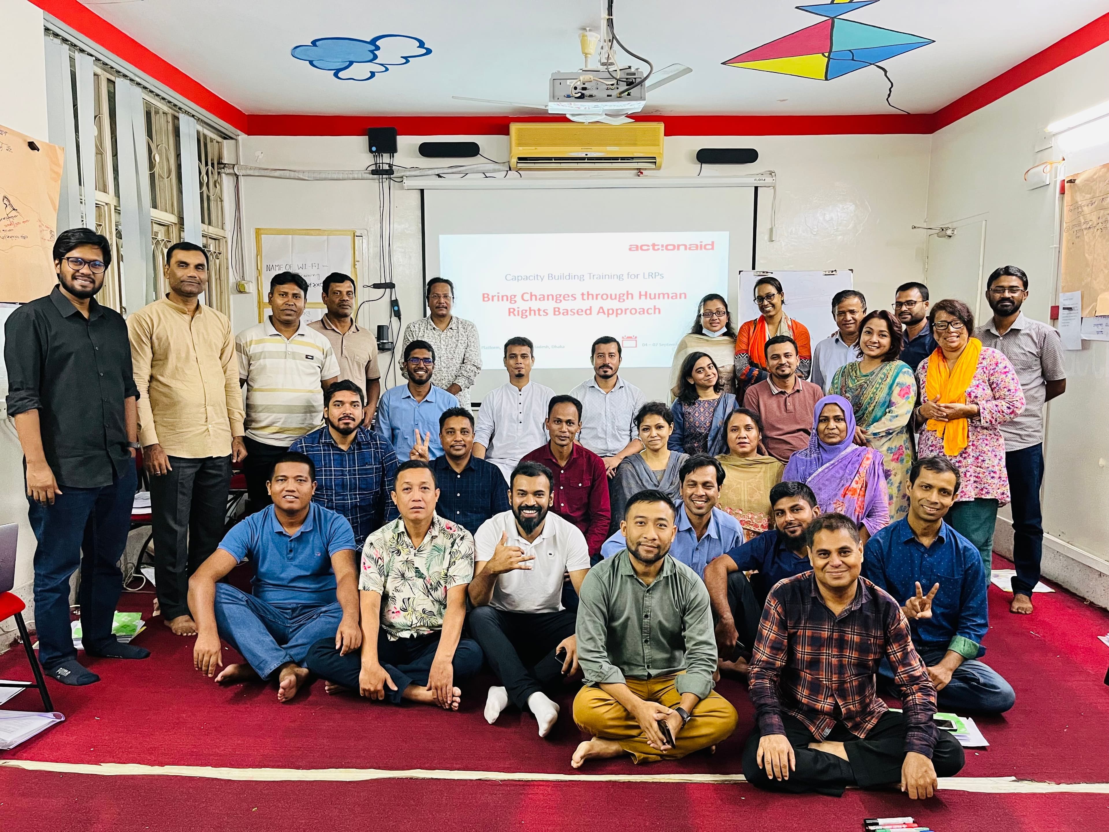 HRBA Training for LRP (Local Rights Program) & AAB (ActionAid Bangladesh) staff to understand the program approach of ActionAid: