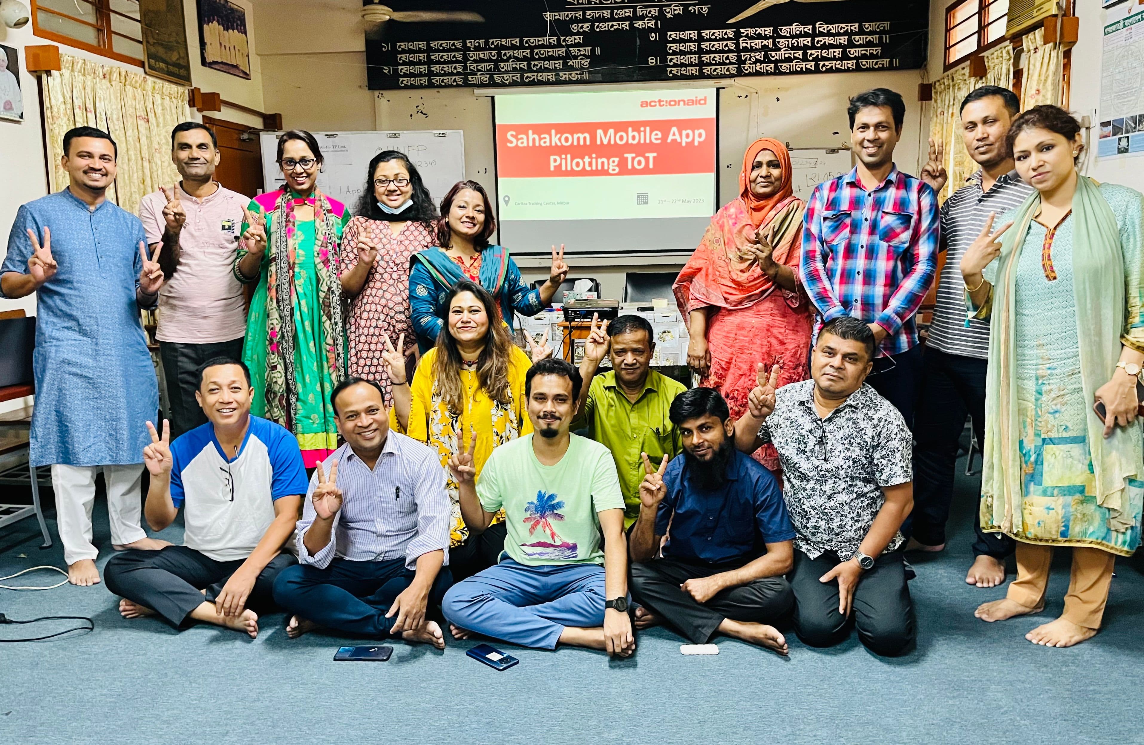 Introducing Sahakom Mobile App: Empowering Child Sponsorship Communication through Training of Trainers