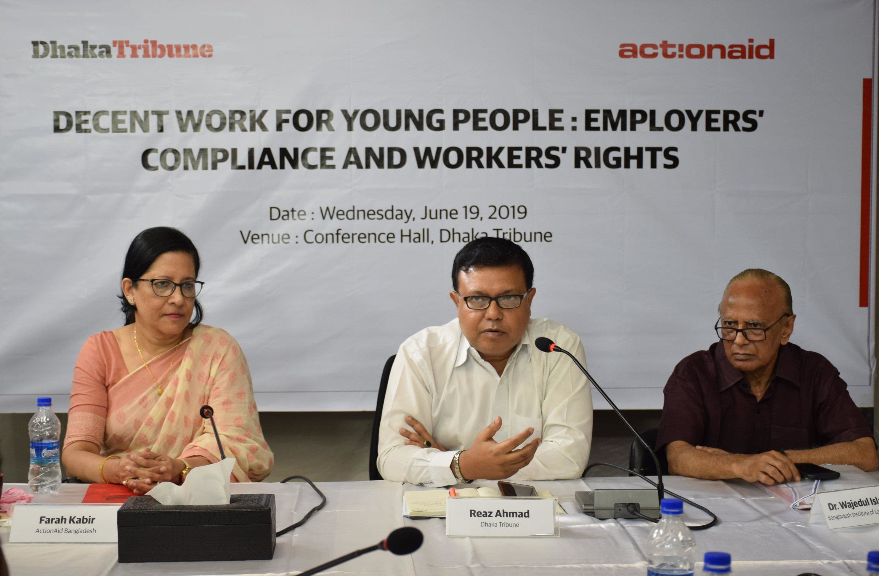 EMPLOYERS’ COMPLIANCE AND DECENT WORK FOR YOUNG PEOPLE