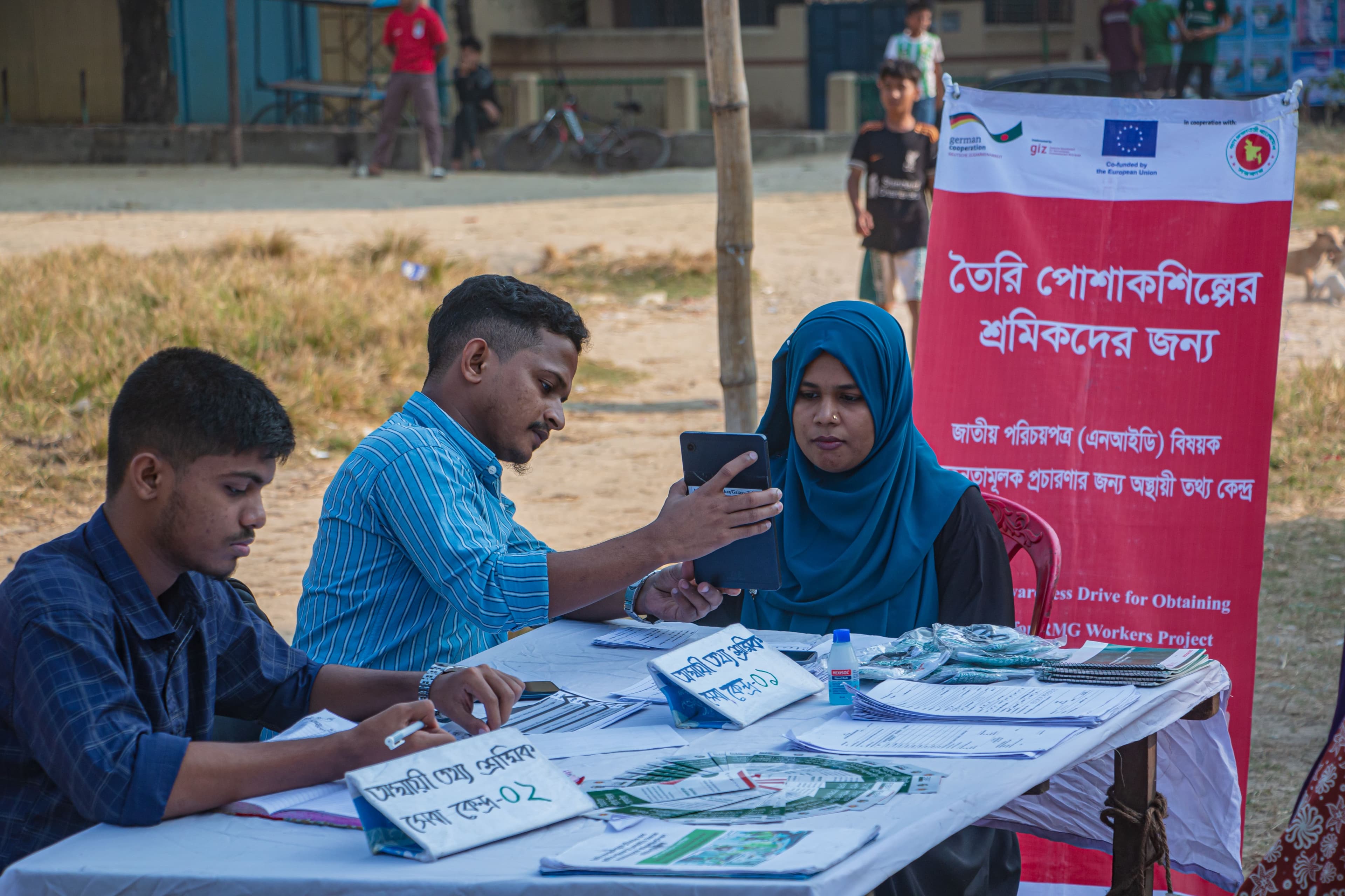 Odhikar – Awareness Drive for Obtaining Valid NID card for RMG Workers