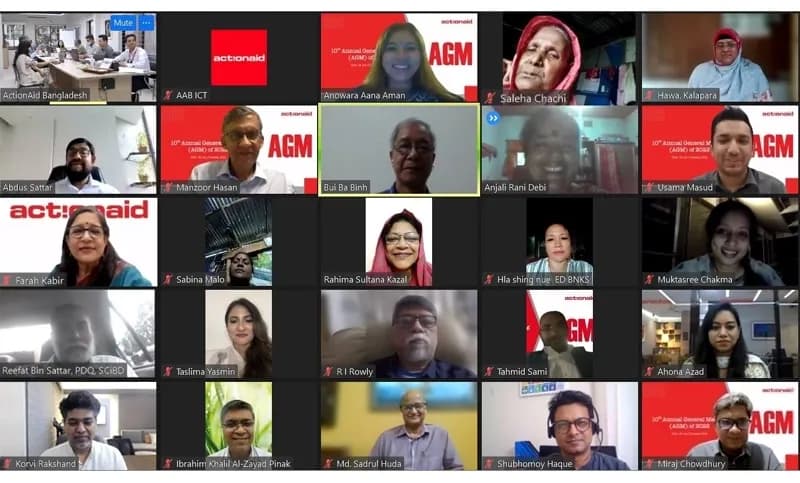 ActionAid Int’l Bangladesh Society holds 10th AGM