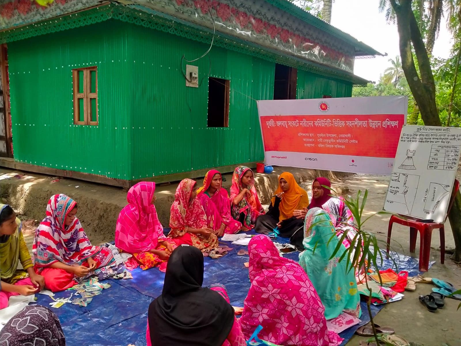 Climate-Induced GBV Risk Mitigation and Climate Resilience” module (Durjoyee).jpg